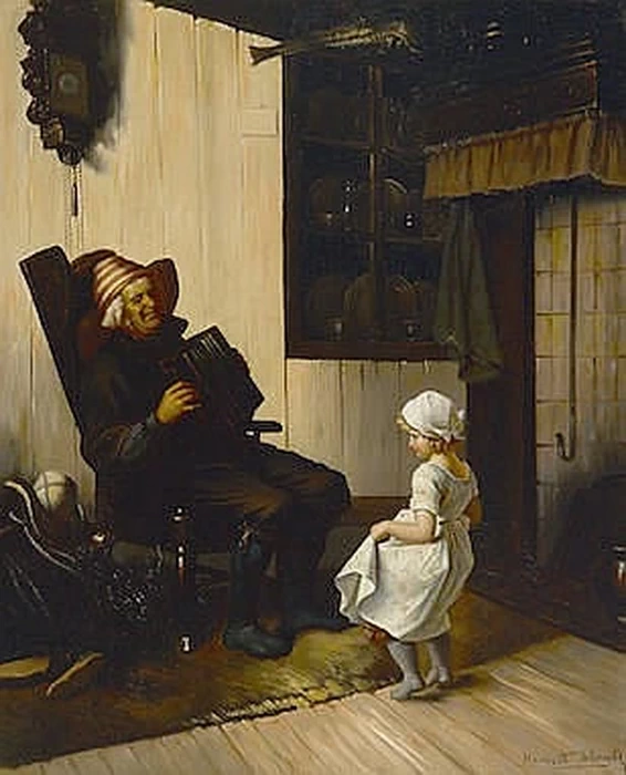 Herbert Schmalz - Un momento con il nonno
